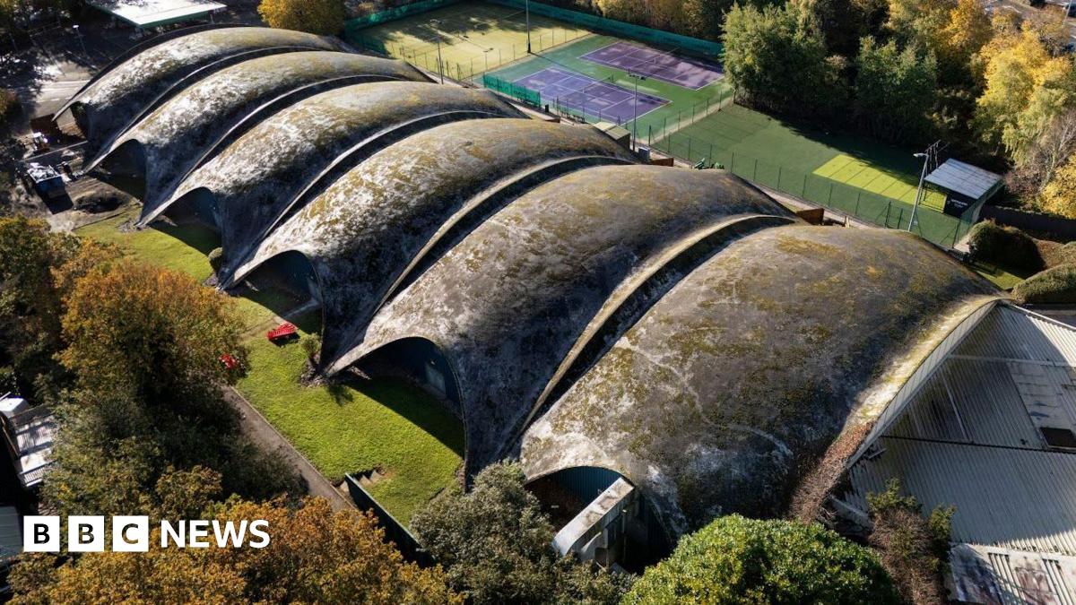 Norwich Sports Village ‘hanging cloths’ building is listed   BBC