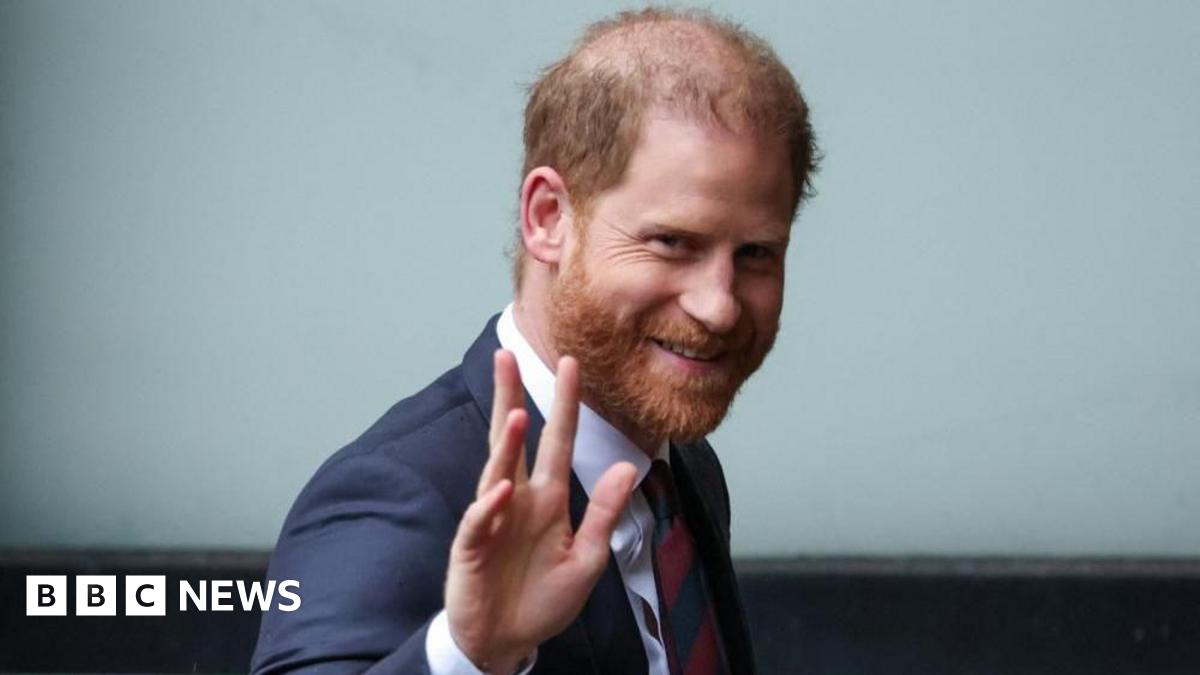 Prince Harry says Mail publisher made his wife Meghan's 'life a misery'