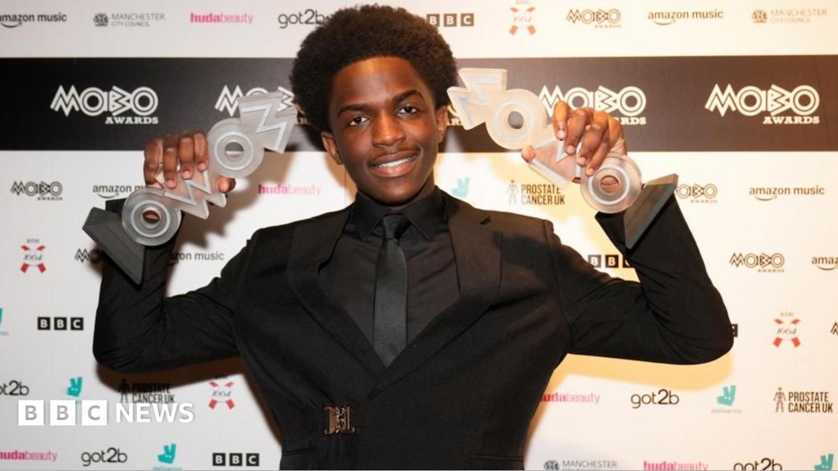 Northampton rapper DC3 says winning two Mobo awards is 'sick' - BBC News