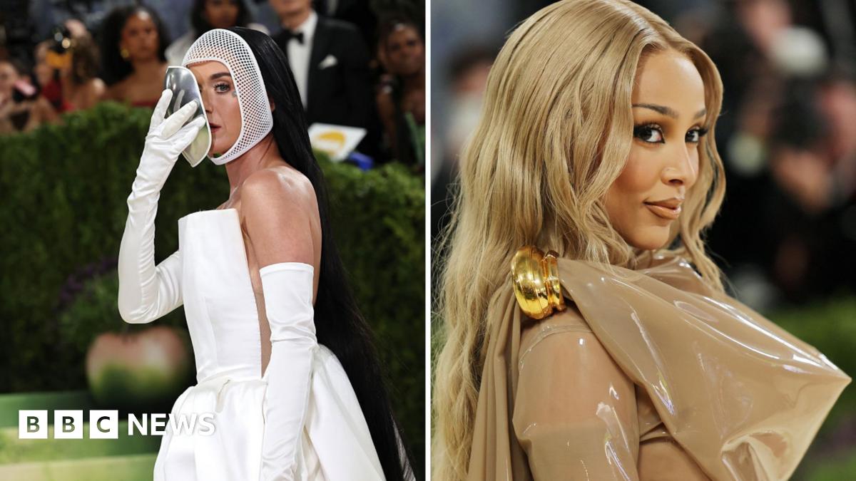 Katy Perry Unveils Masked Met Gala Look, Returns After Four-Year Absence