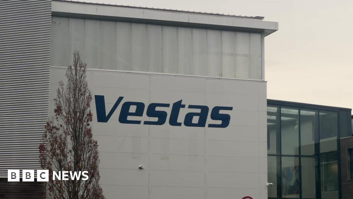 bbc.co.uk - Dave Gilyeat - Half of jobs to remain at Vestas wind turbine factory