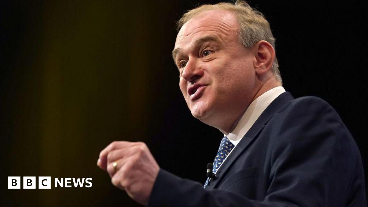 Ed Davey: UK must stand up to 'bully' Donald Trump