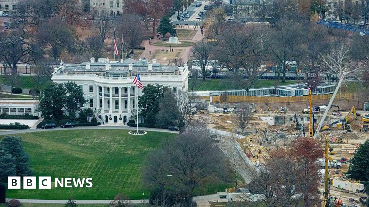 
                            White House sued by historic preservation group over ballroom plans