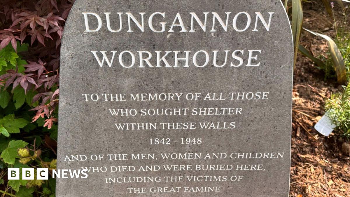 Dungannon Workhouse: Orphans sent to Australia remembered - BBC News