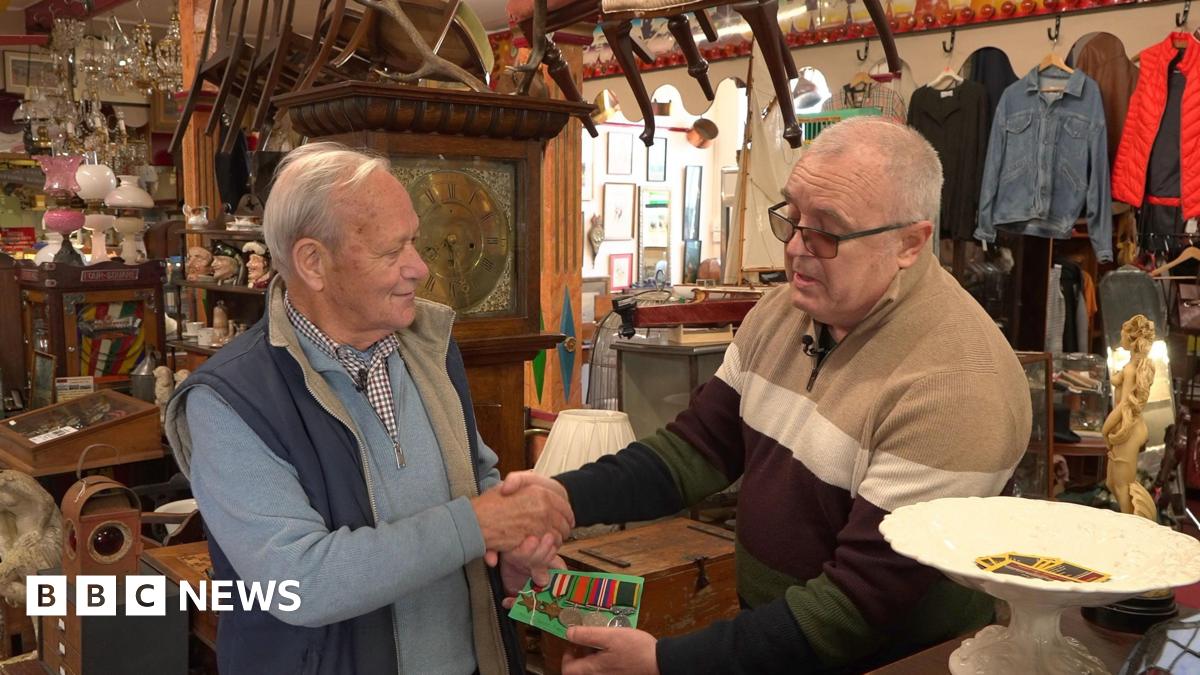 World War Two medals reunited with family after Facebook appeal