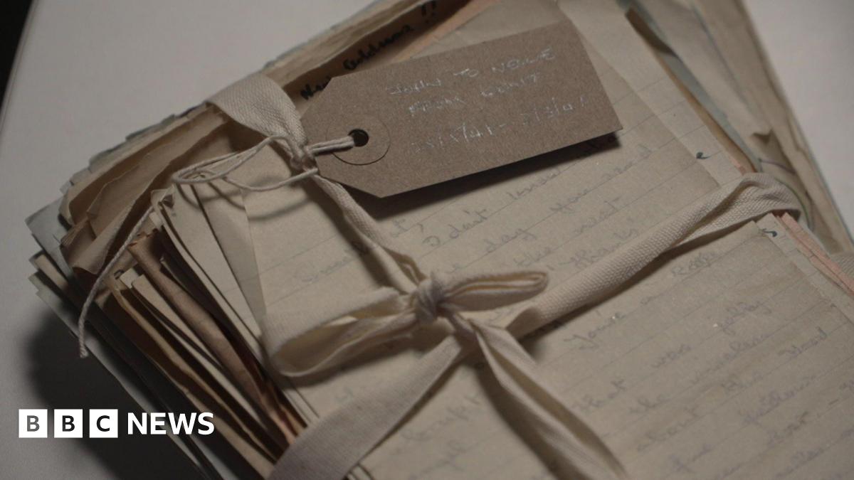 VE Day 80: WW2 letters show burgeoning love with backdrop of war