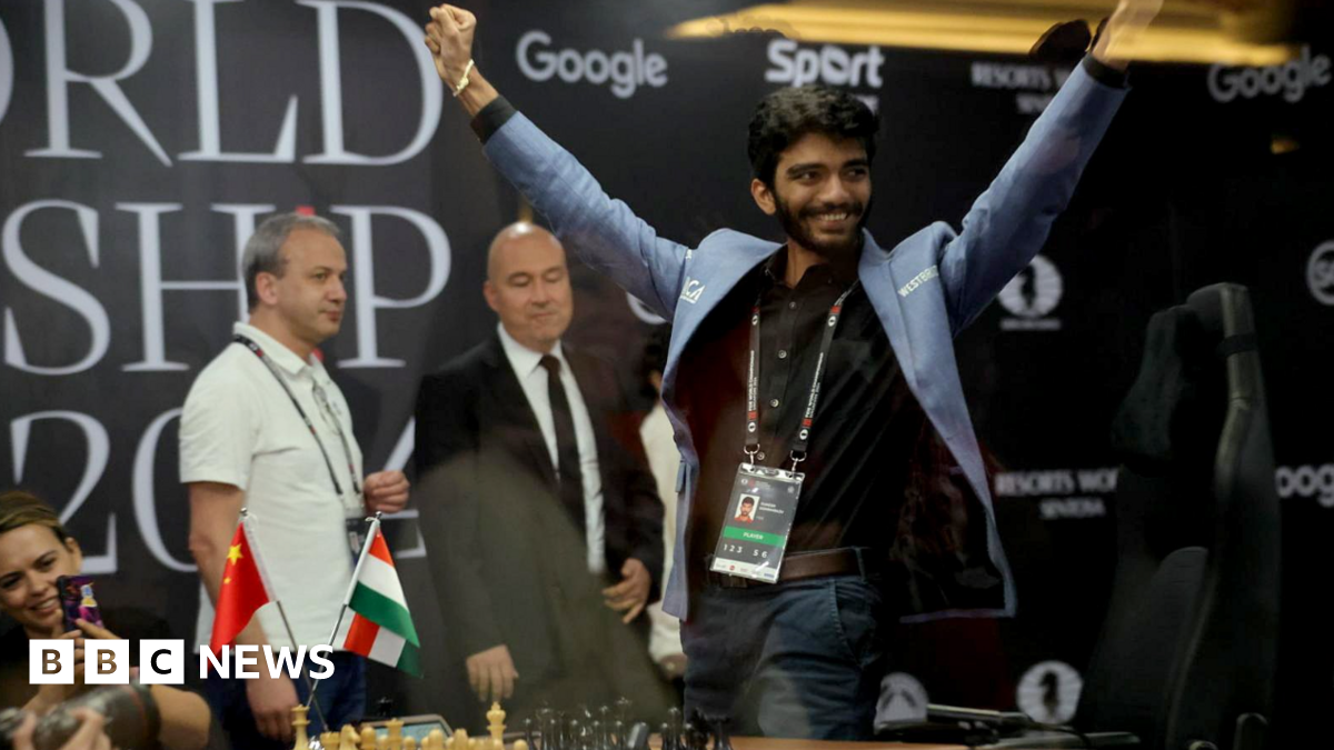 Gukesh Dommaraju: Indian Teen,18, Becomes Youngest-ever World Chess ...