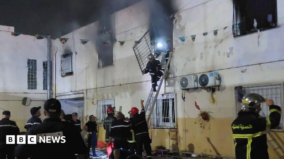 Eleven people die in fire at Algerian foster care home