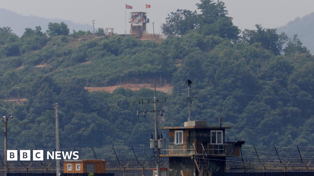 Tensions Flare: South Korea Fires Warning Shots at North Korean Troops Near Demilitarized Zone
