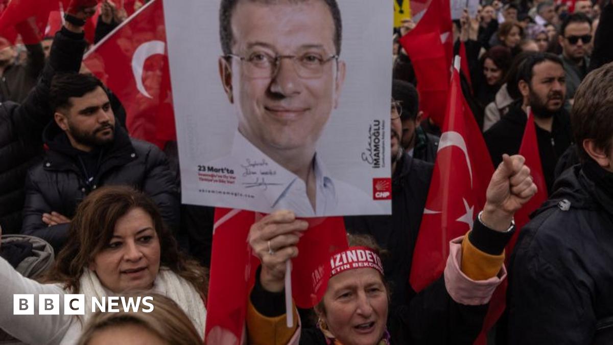 Turkey's main Erdogan rival Imamoglu in first court appearance since arrest