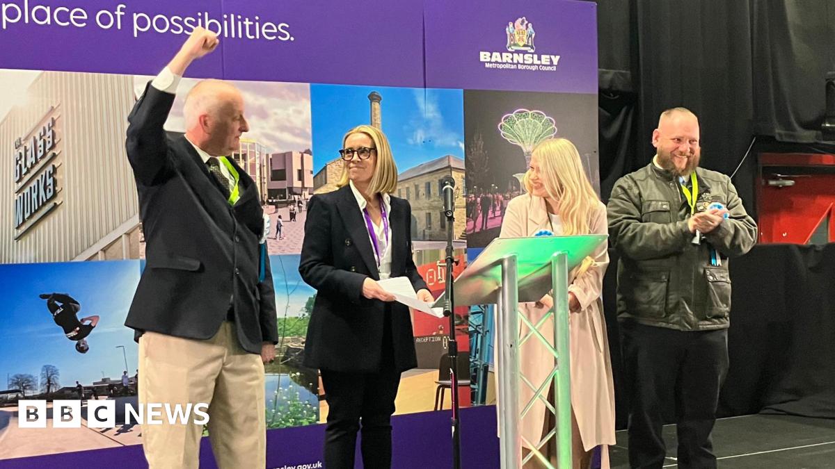 Reform UK ends 50 years of Labour leadership in Barnsley