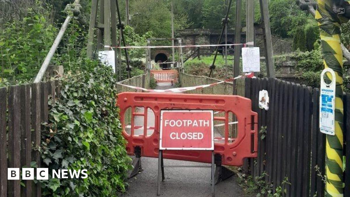 bbc.co.uk - Joe Willis - Temporary footbridge to reconnect community in Grosmont