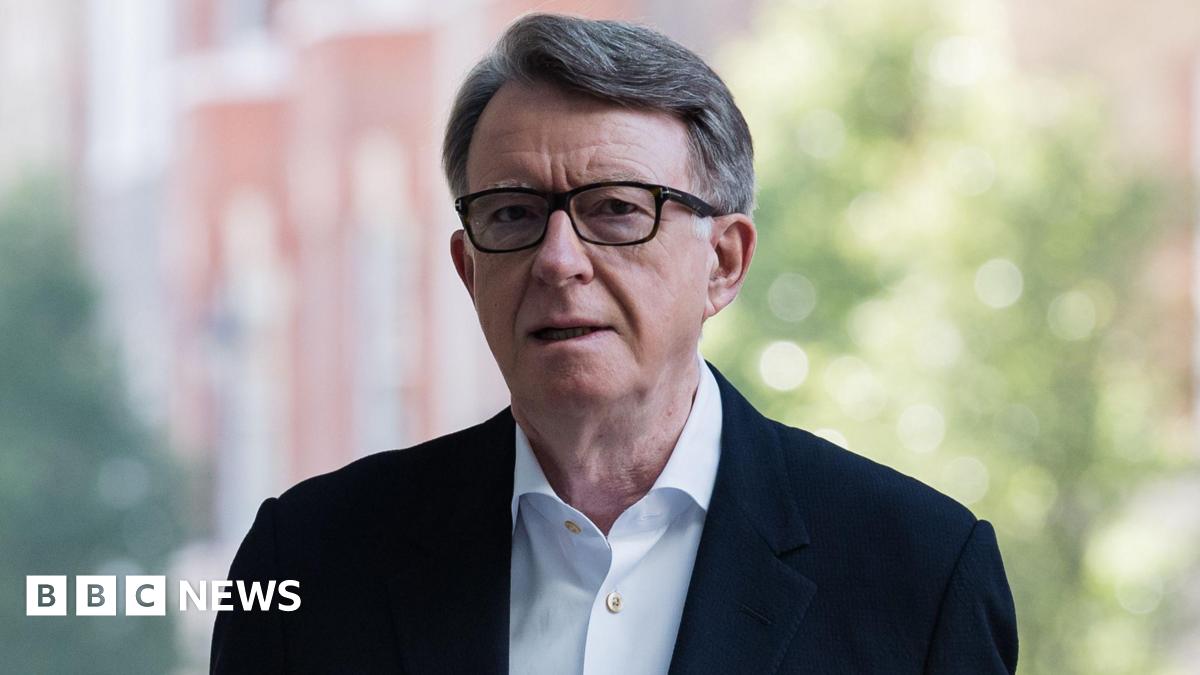 Lord Mandelson expected to be named as UK ambassador to US