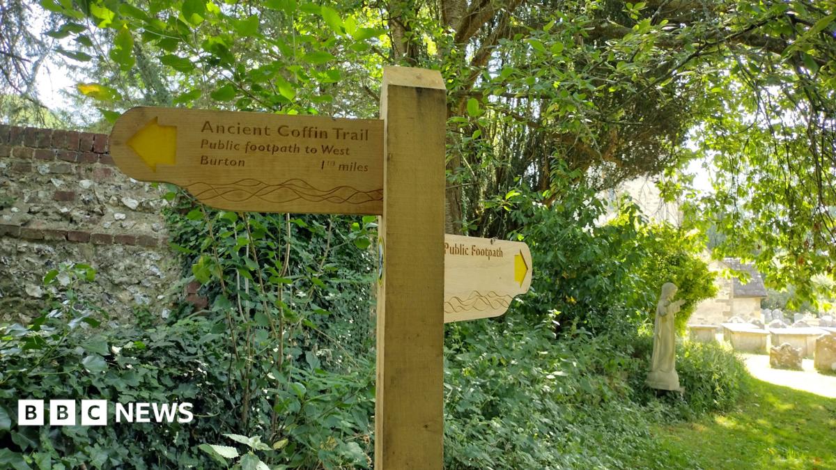 bbc.co.uk - Simon Furber - The sombre South Downs trail for carrying the dead