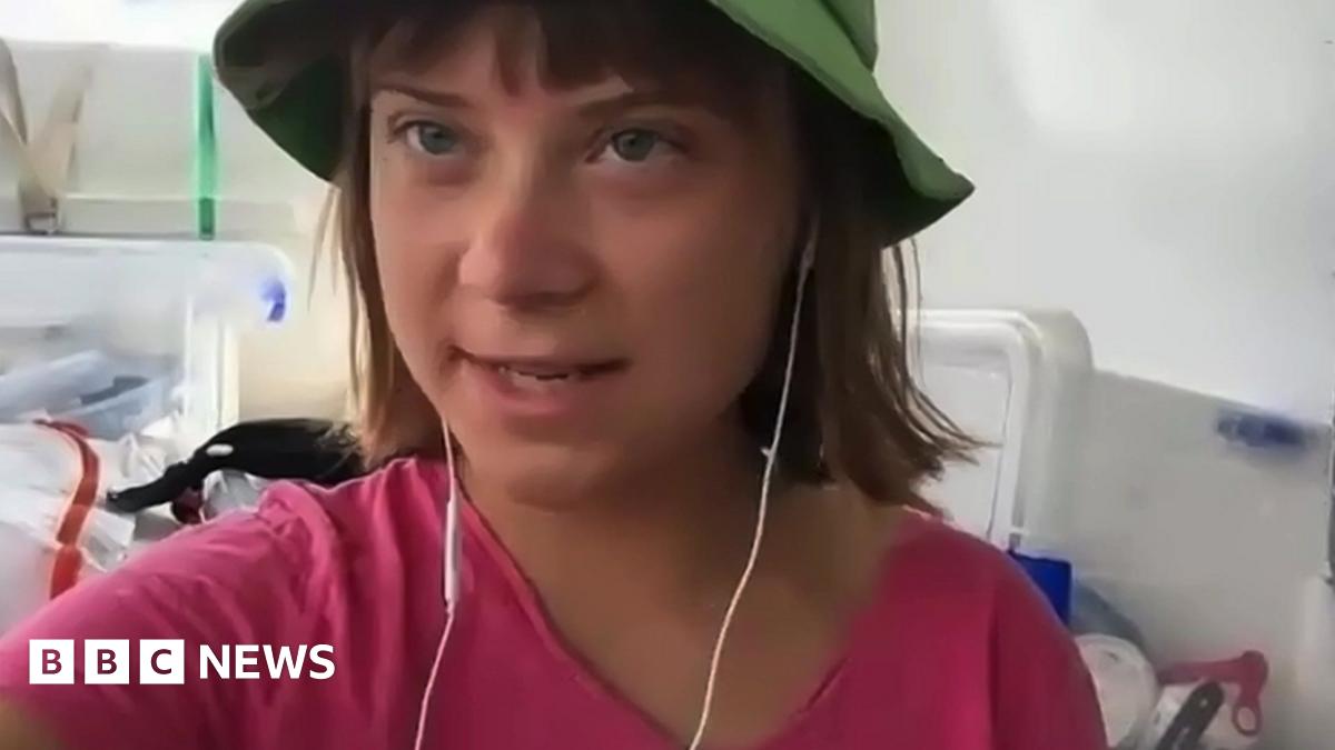 Greta Thunberg denies claims Gaza flotilla is a publicity stunt