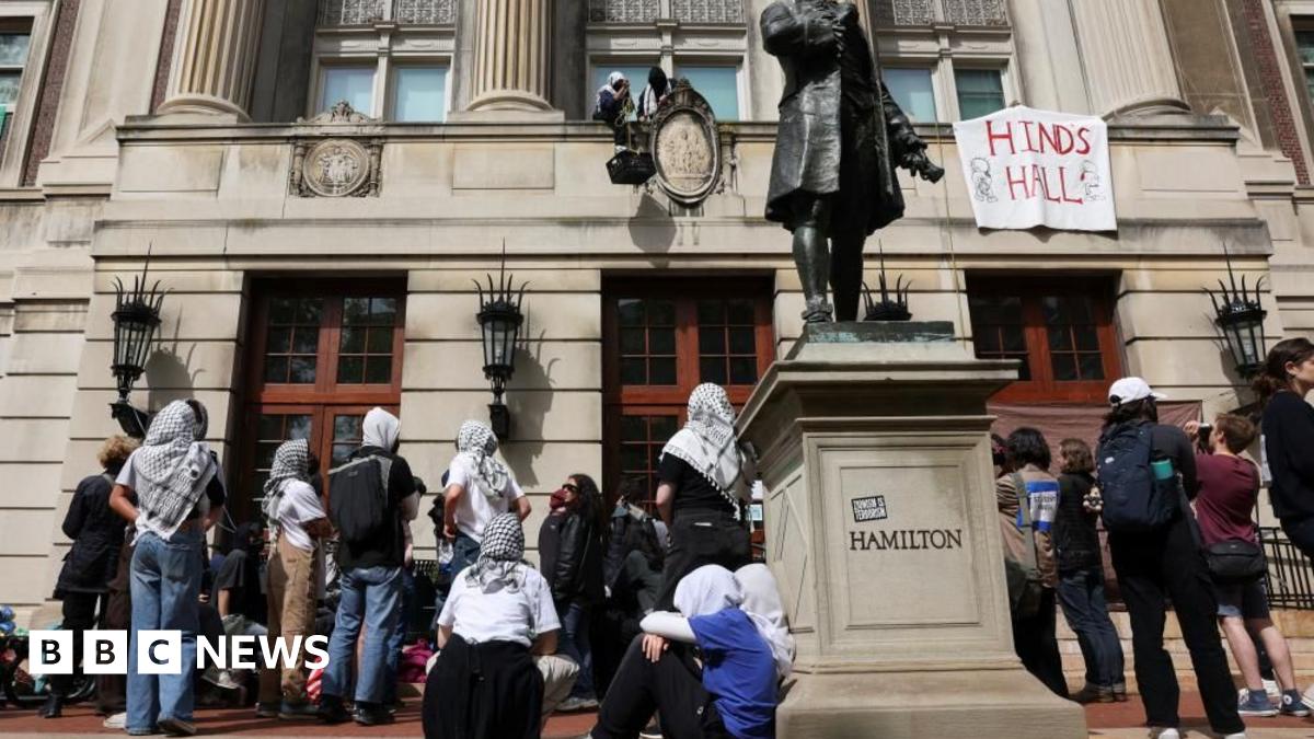 Columbia University disciplines pro-Palestinian students who occupied building