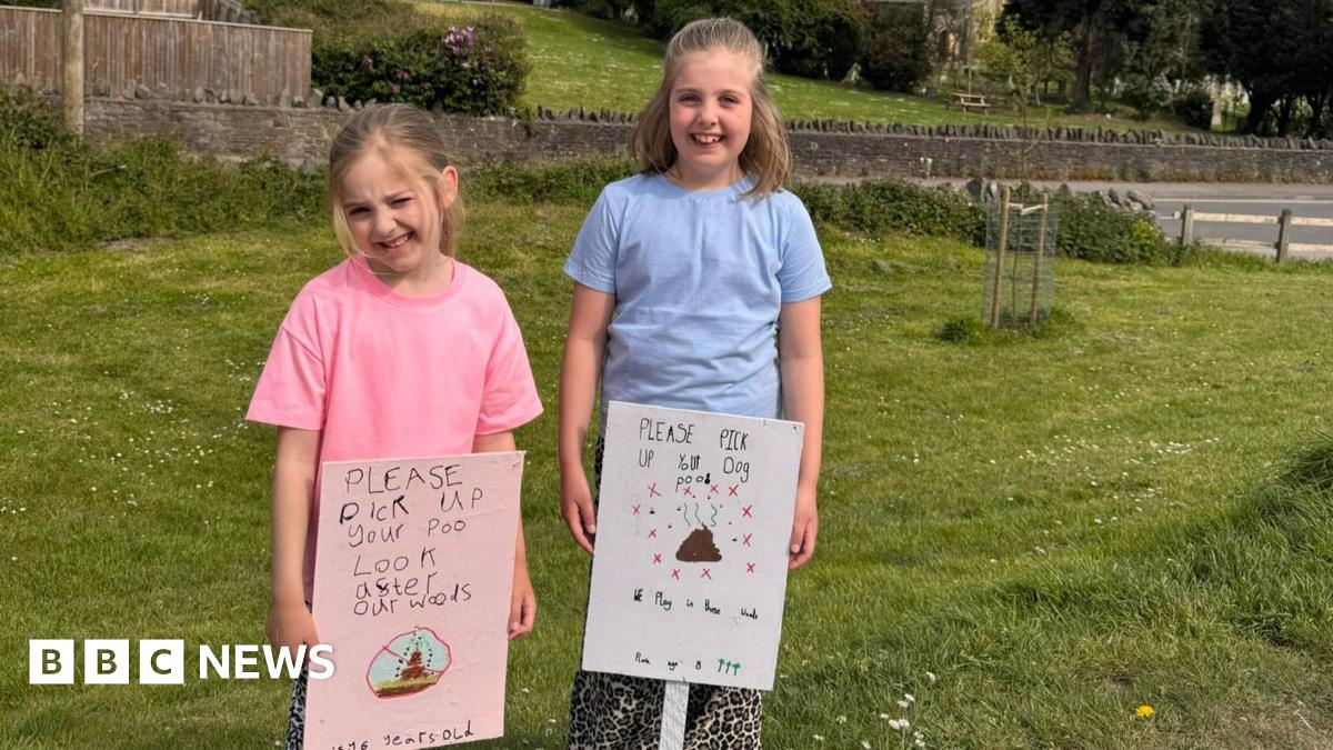 Sisters ask Clevedon dog walkers to clean up poo where they play