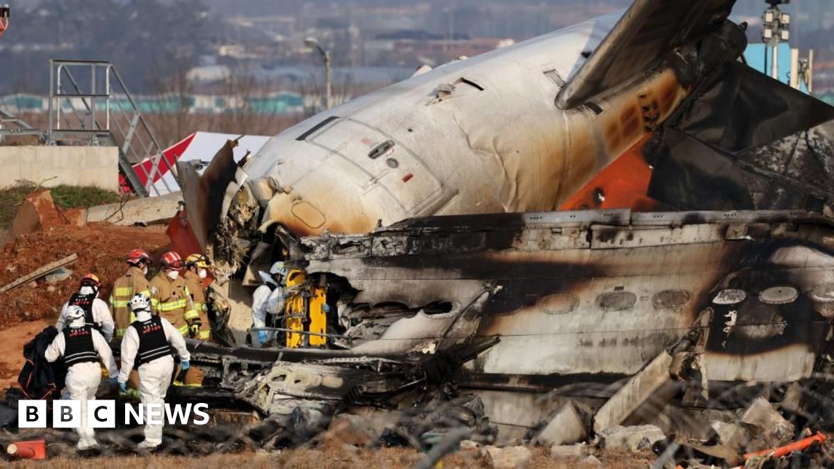 Jeju Air: South Korea plane crash kills 179 with investigation under way