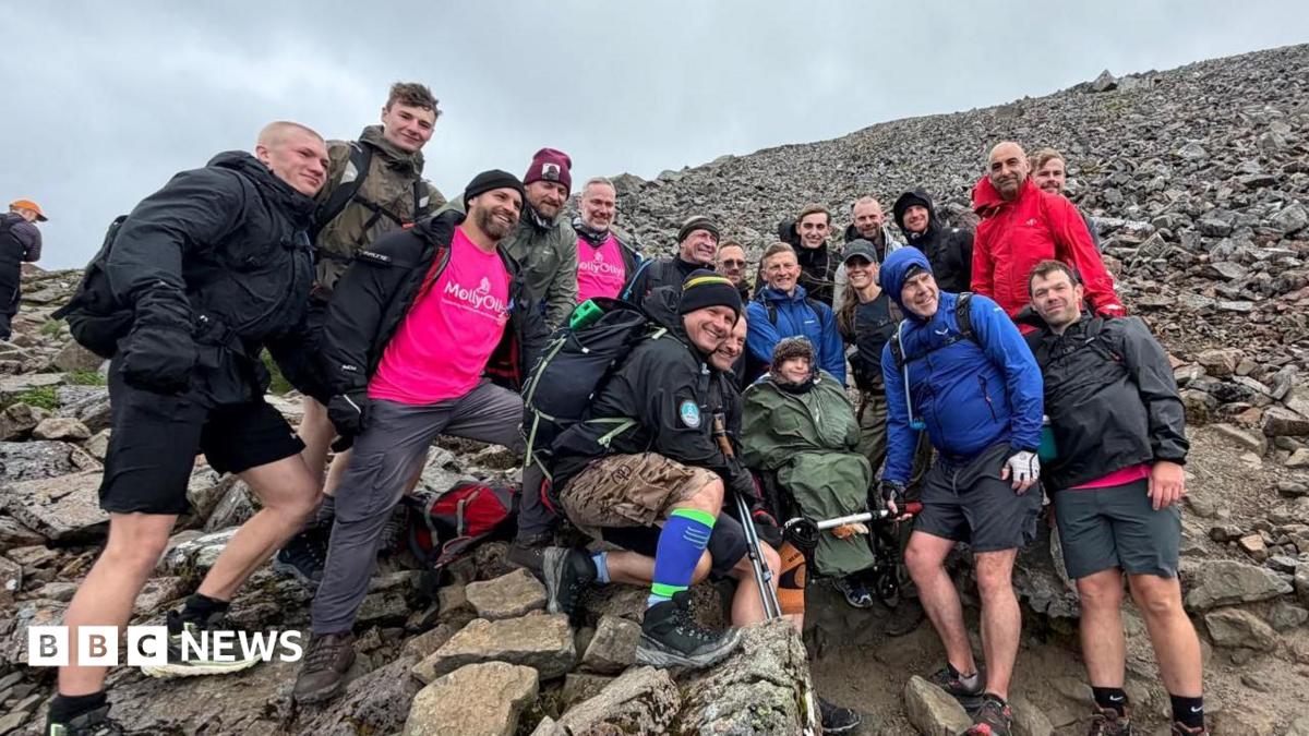 Boy says it was incredible bumping into princess doing Three Peaks Challenge