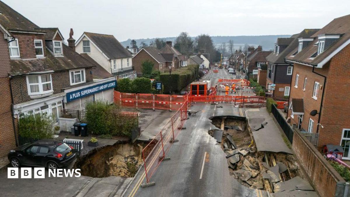 Godstone businesses seek more support after sinkhole closure