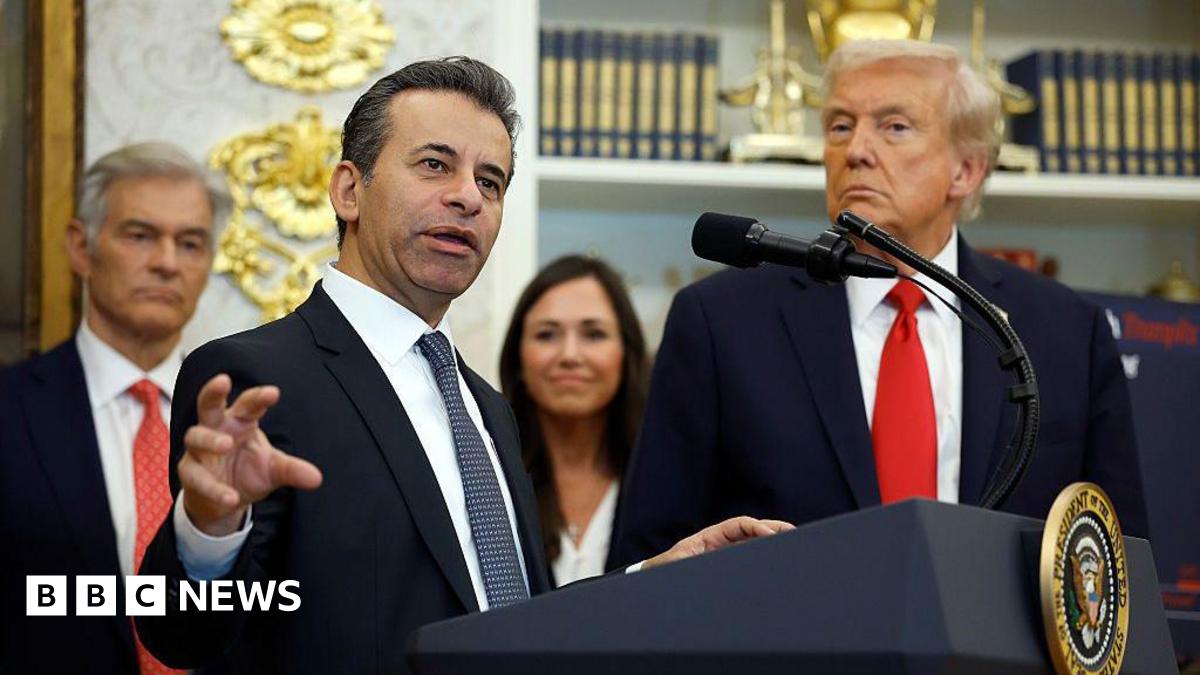 bbc.co.uk - Sareen Habeshian - Marty Makary out as head of US Food and Drug Administration