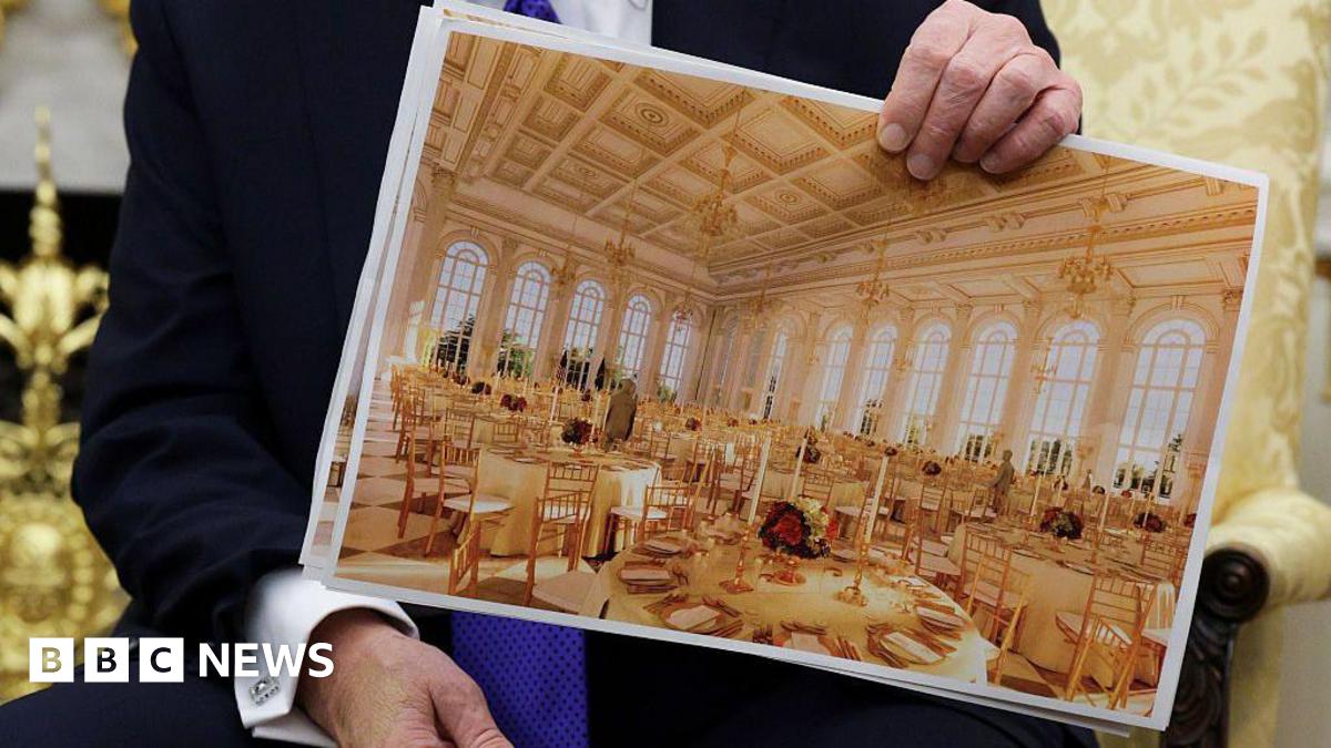 bbc.co.uk - Nardine Saad - White House ballroom loses federal funding for security proposed by Senate Republicans