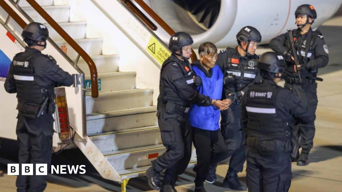 China sentences infamous Myanmar scam mafia members to death - BBC News