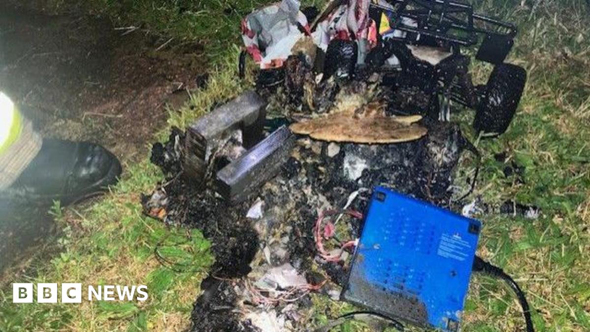 Fire warning issued after toy car sparks house fire in Sawley