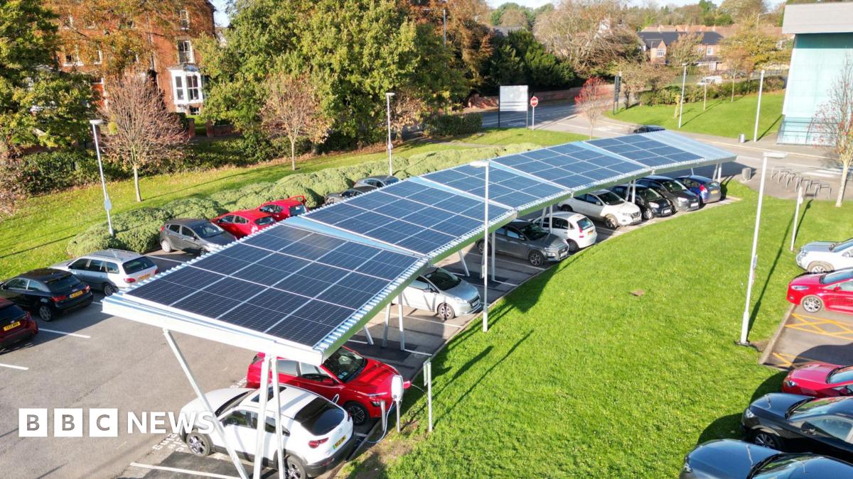 bbc.co.uk - Holly Phillips - Solar panels to cover leisure centre car parks in East Yorkshire
