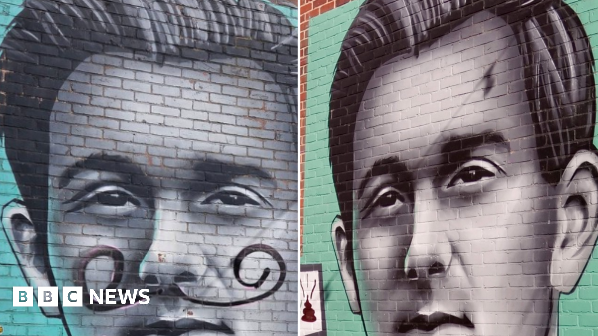 Birmingham City legend Jeff Hall's family upset at mural vandalism