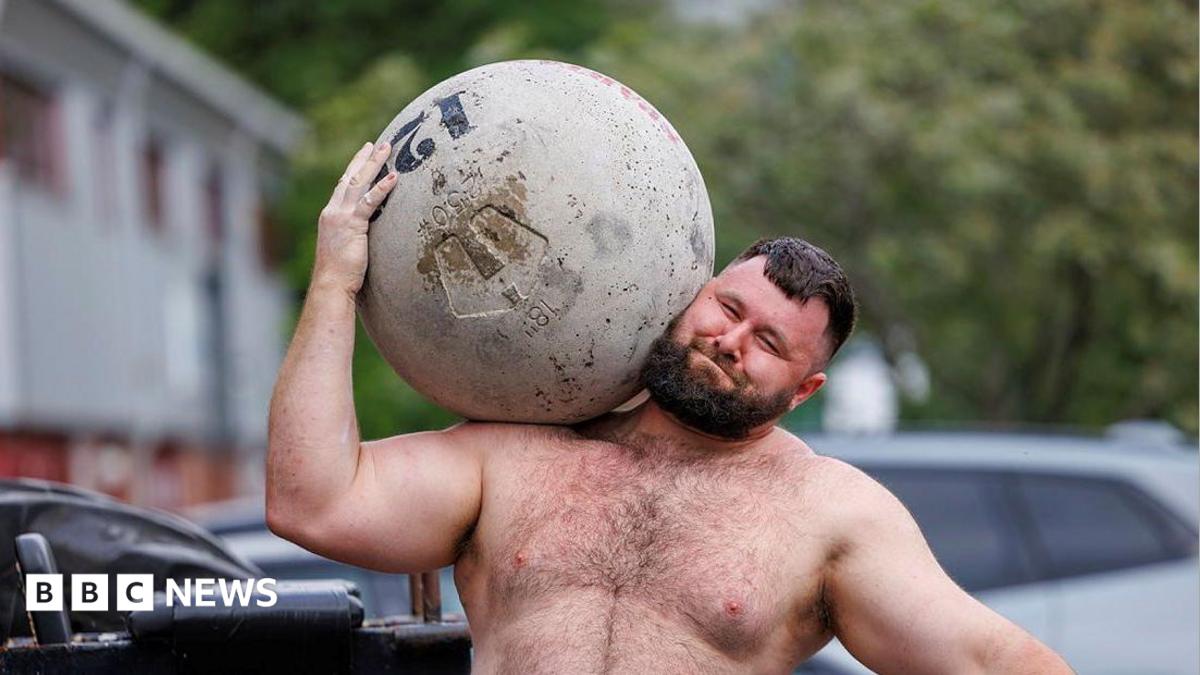 Army corporal Rhys Calland crowned Europe's Strongest Man