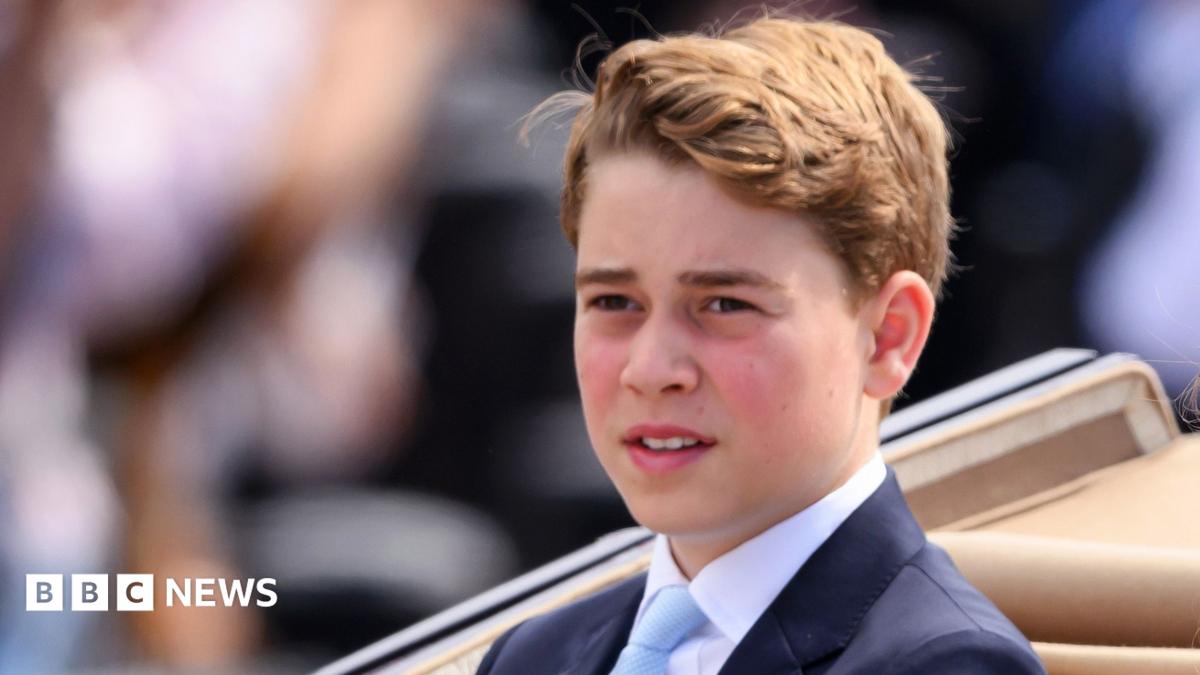 Prince George of Wales during Trooping The Colour on June 13, 2026 in London, England.