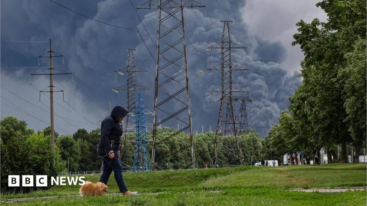 bbc.co.uk - Steve Rosenberg - Moscow oil refinery attack brings Russia's war with Ukraine closer to home
