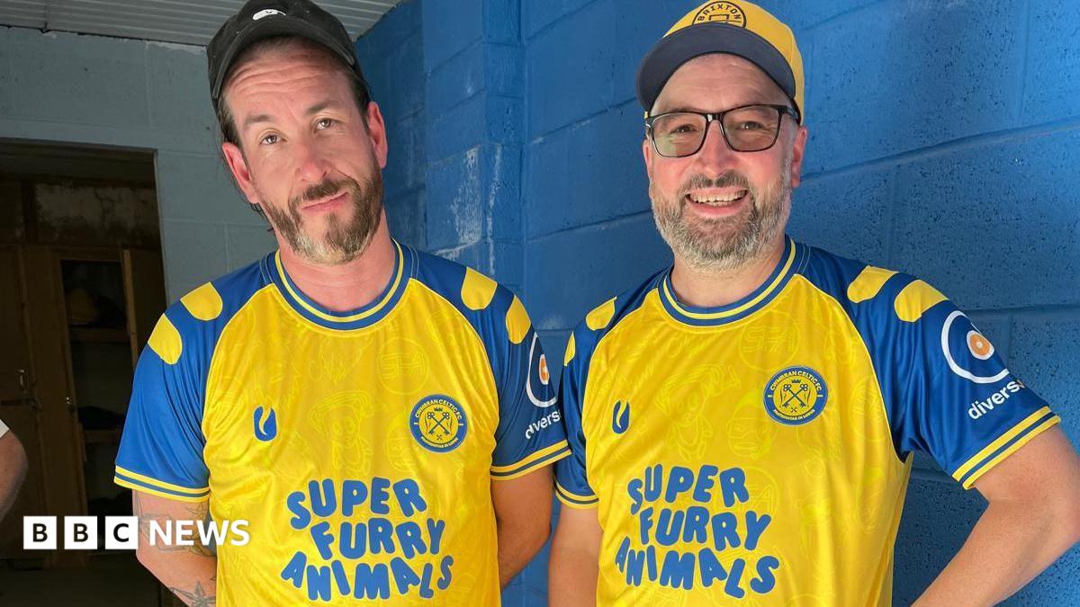 Grassroots football club teams up with Super Furry Animals