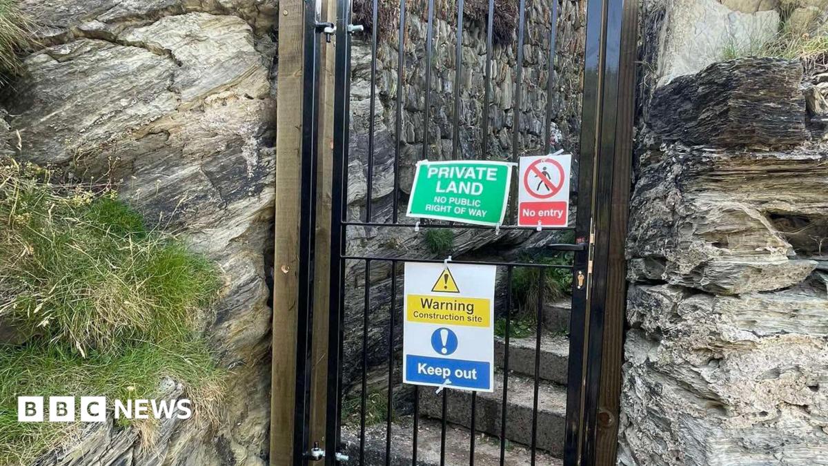Locals 'won't lie down and accept' Newquay coastal path closure