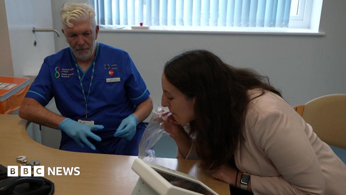 bbc.co.uk - Sarah Easedale - Wrexham hospital trials breath test for pancreatic cancer
