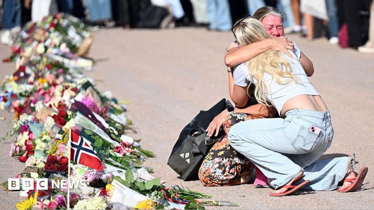 Norwegians lay flowers at palace as King Harald's condition worsens