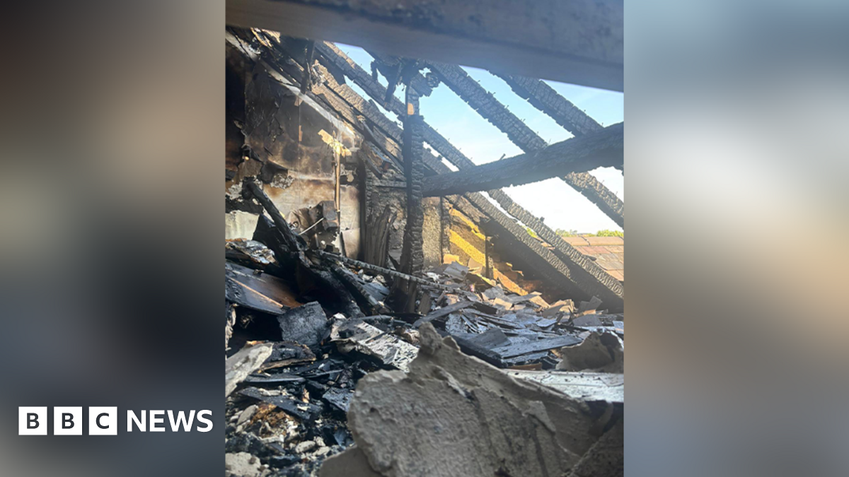 Homes evacuated in Melton after lightning strike starts fire