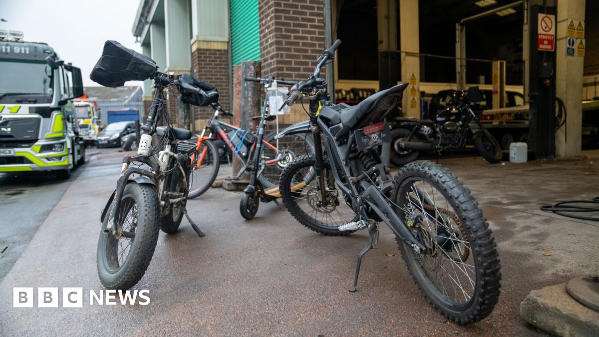 Police issue christmas warning over danger of illegal e-bikes