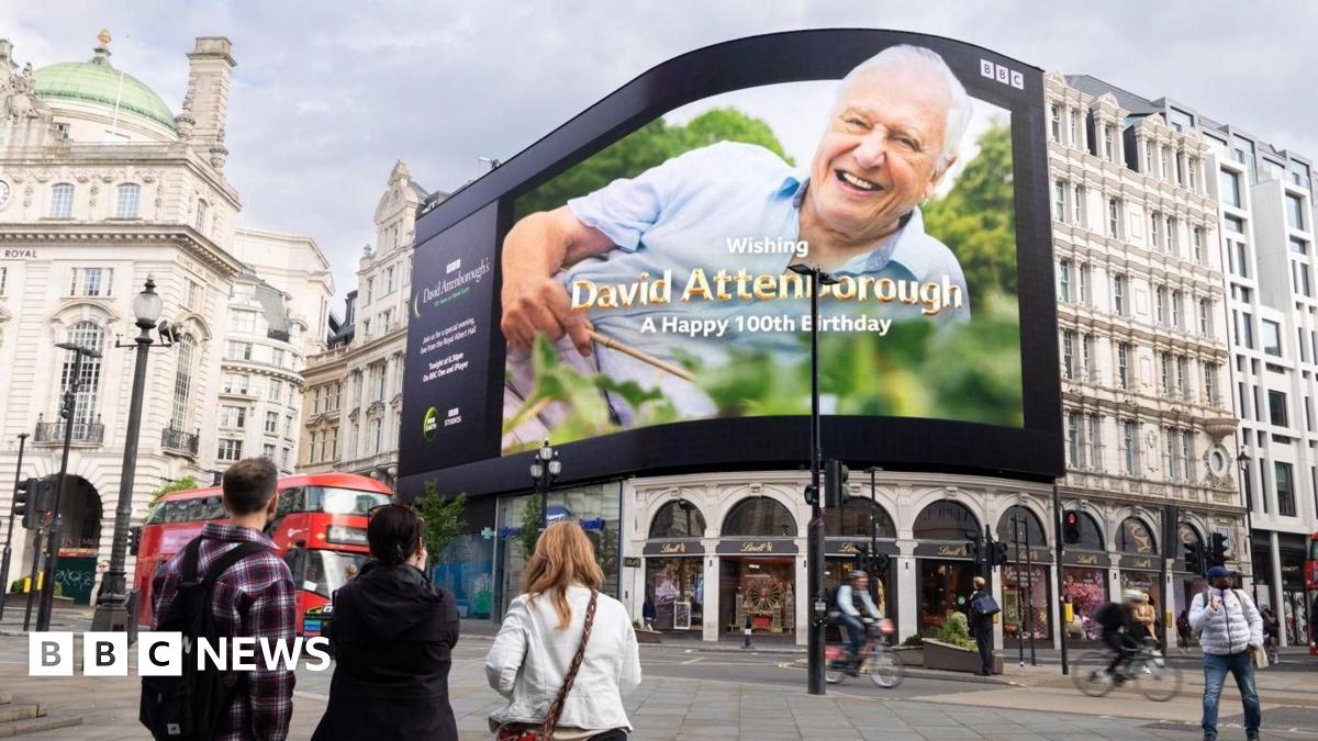London honours David Attenborough on his 100th birthday