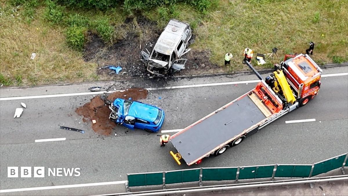 Band's shock over stolen van in A46 police chase crash