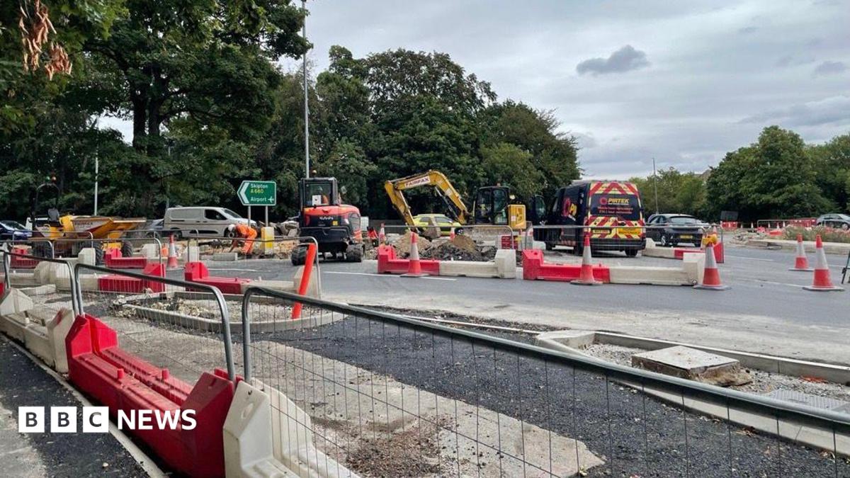 Drivers warned over Lawnswood Roundabout roadworks closures