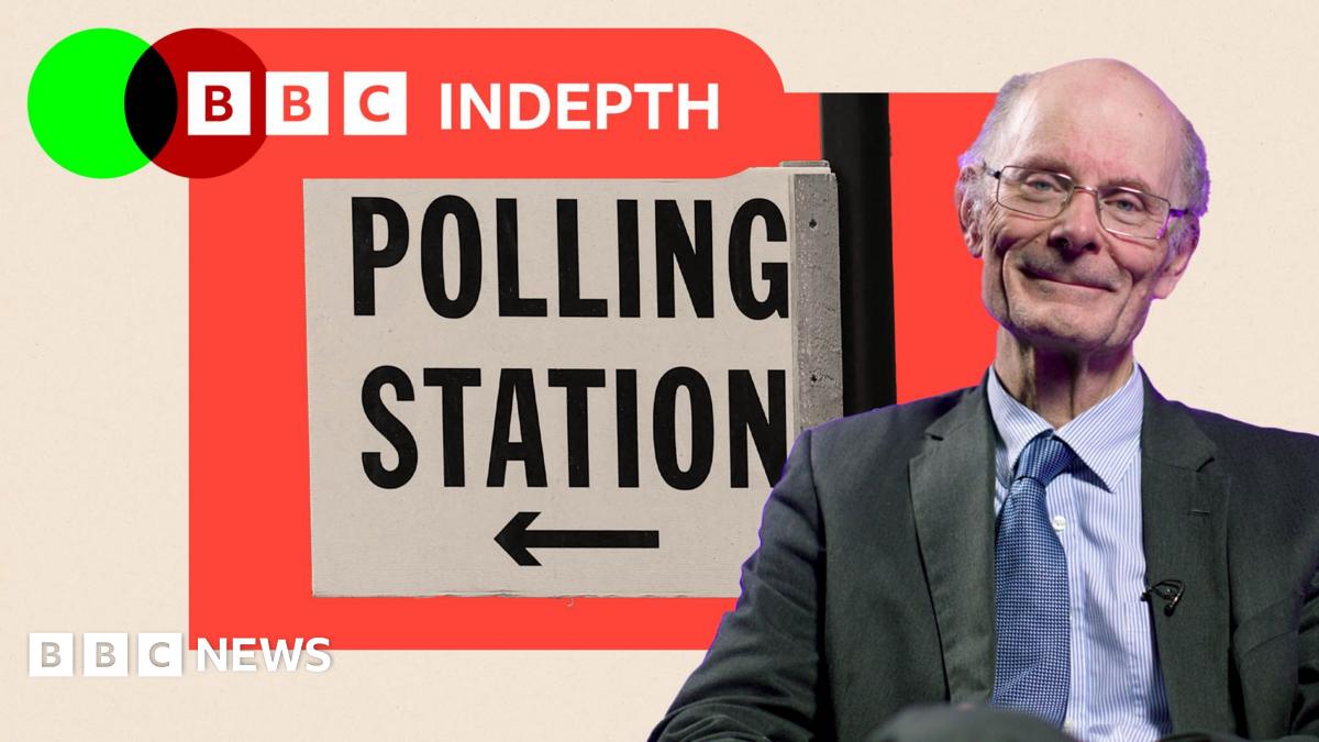A treated image of a polling station sign