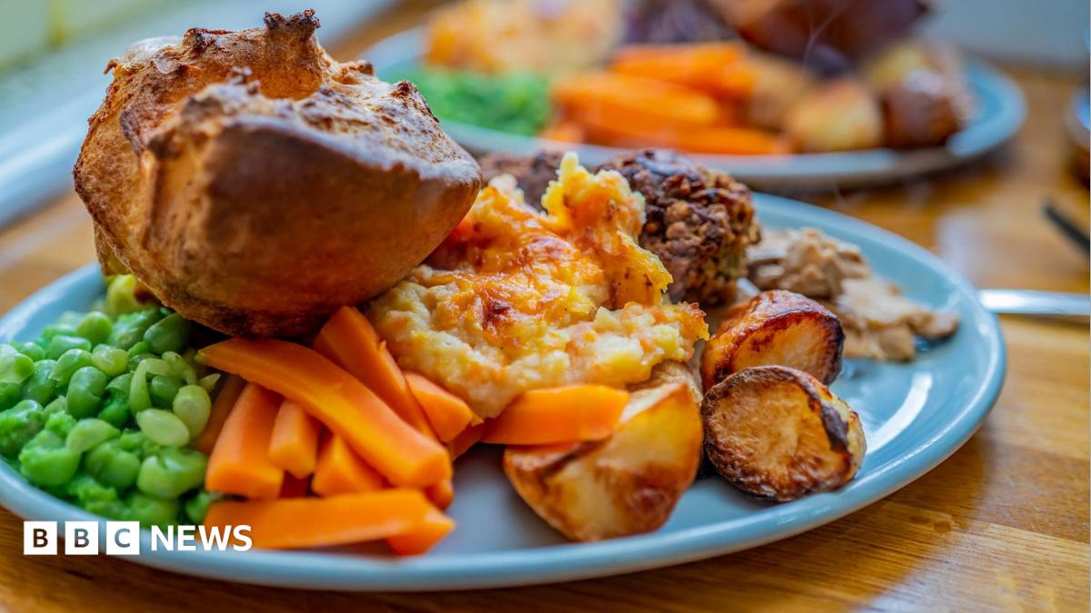 File photo of a roast lunch