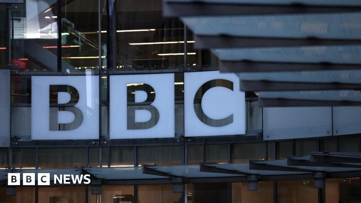BBC logo outside New Broadcasting House