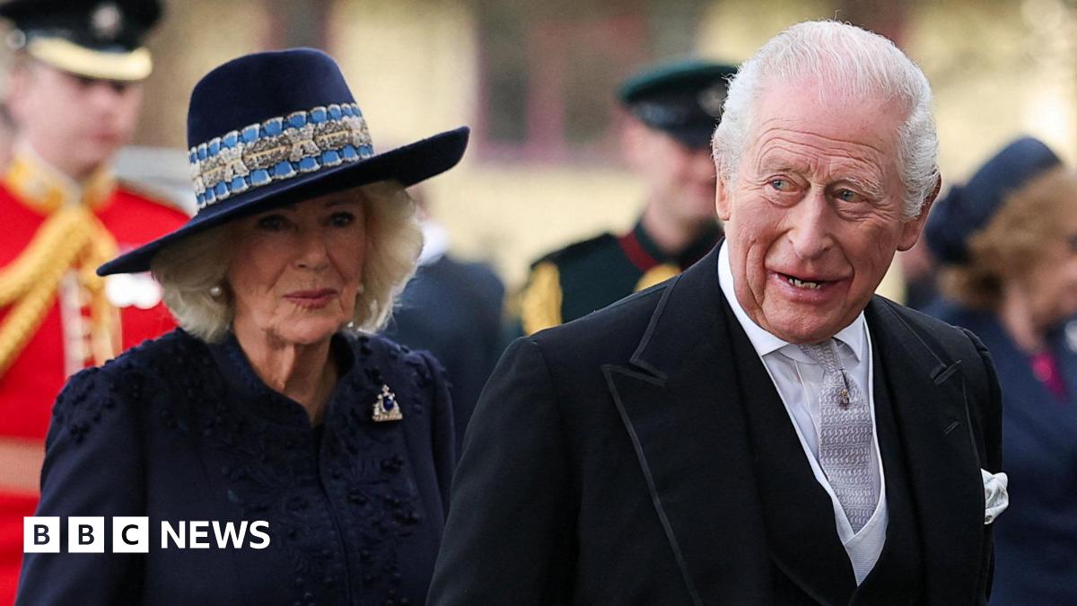 King Charles and and Queen Camilla give away money in ancient Easter tradition