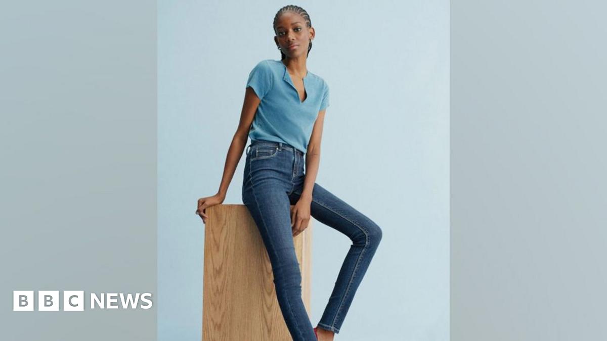 Next ad banned as pose made model look too thin