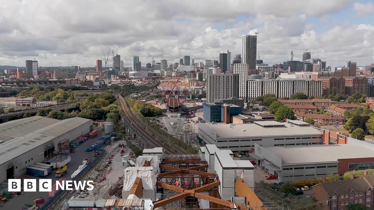 West Midlands Cross City rail line closes for HS2 viaduct work