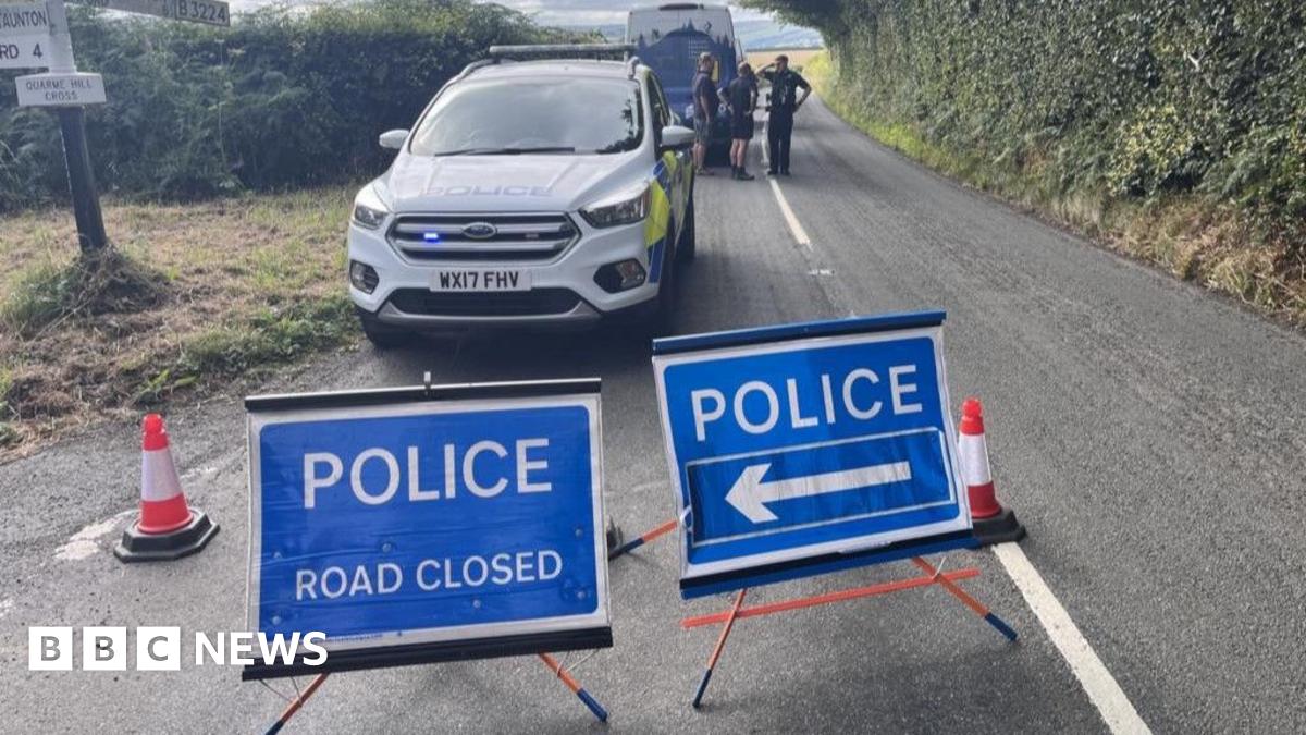 Minehead: Police say one child dead and others injured in school coach crash
