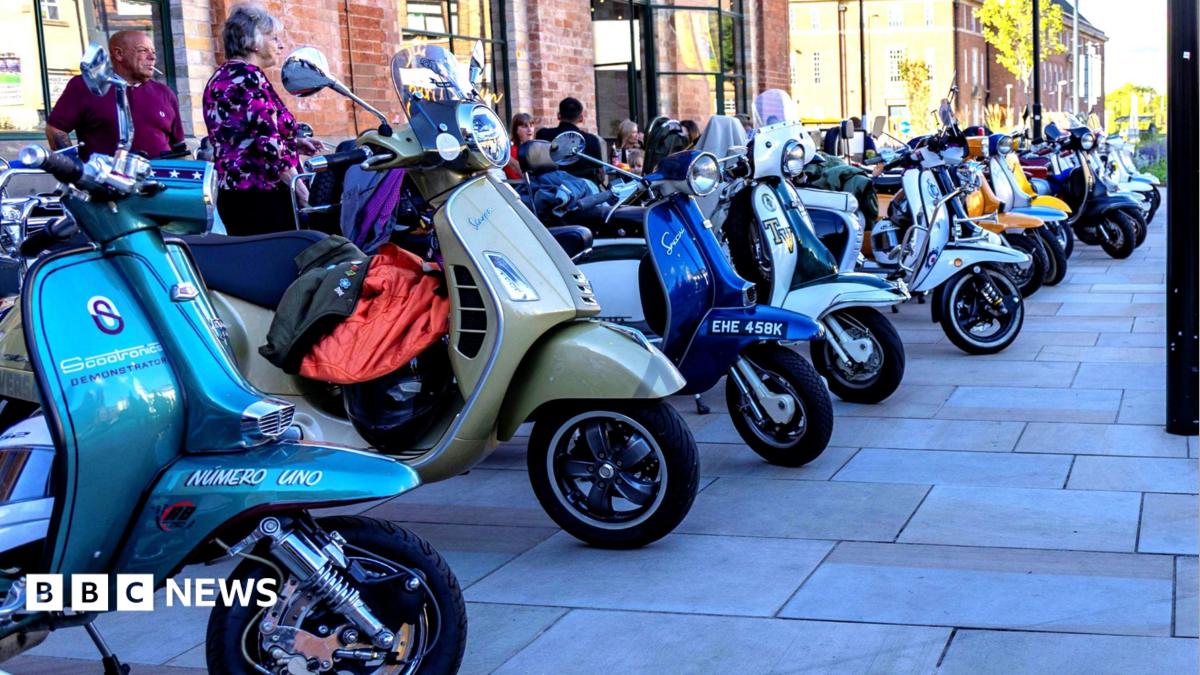 Classic scooters to be displayed at Mod event in Derby